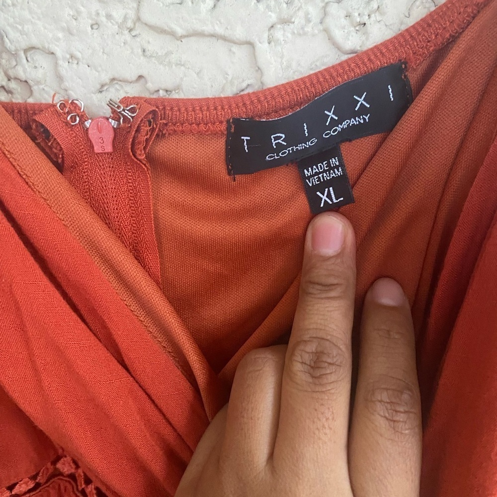 Trixxi Terracotta Camisole Top - Picture 3 of 4